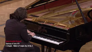 JAKUB KUSZLIK – Waltz in F major, Op. 34 No. 3 (18th Chopin Competition, second stage)