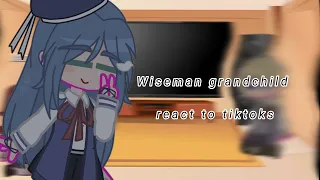 ||•WiseMan Grandchild React To TikToks•||It got copyright so I had to cut it short sorry besties•||