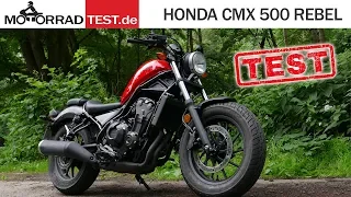 Honda CMX 500 Rebel | Wir testen das lässige Custom-Bike im Bobber-Style von Honda