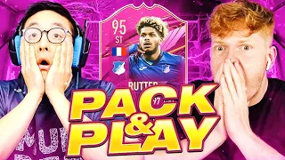 a huuuuuge upgrade!!! FIFA 21 FUTTIES Rutter Pack and Play w/@Jack54HD