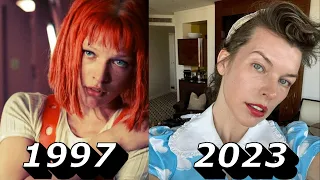 The Fifth Element 1997 Cast Then And Now