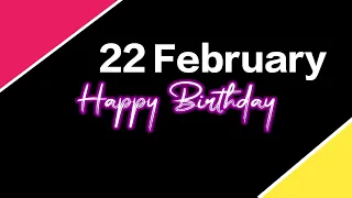 22 February birthday song status | birthday song status | Happy birthday song Wishes |  By PapaUsha