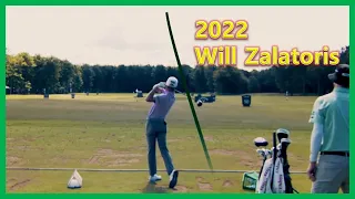 2022 장타자 "윌 잘라토리스" 드라이빙레인지 웜업 & 실전스윙모션, Long hitter "Will Zalatoris" Warm-up Practice & Swing Motion