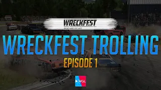 WRECKFEST Trolling PS4 - Funny Online Crashing Reactions Episode 1