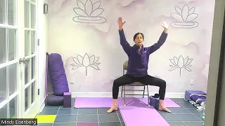 Yoga with Mindy Eisenberg, MHSA, C-IAYT, ERYT-500–December 1, 2023 – Michigan Parkinson Foundation