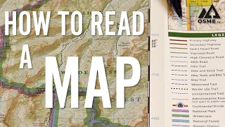How to Read a Map | Outdoor Skills | OSMEtv