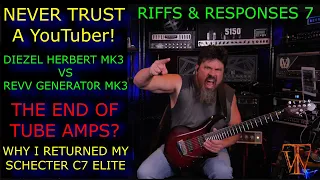 Riffs & Responses 7 - Loosing Trust In Gear Reviewers