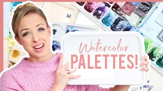 All About Watercolor Palettes!
