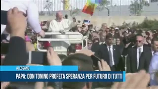 ALESSANO | Papa: Don Tonino profeta speranza per futuro di tutti