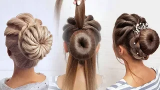 Top 3 popular hairstyles with a beam. Beautiful hairstyles step by step