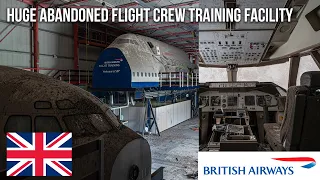 Amazing flight simulators found in HUGE training facility of British Airways | ABANDONED