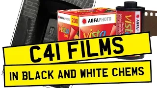C41 FILM PROCESSING IN BLACK AND WHITE CHEMICALS