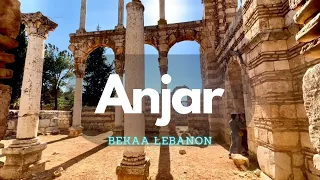 ANJAR Bekaa Lebanon Umayyad Ruins -- A Walking Tour