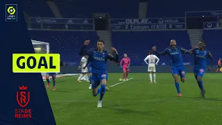 Goal Hugo EKITIKE (90' +3 - SdR) OLYMPIQUE LYONNAIS - STADE DE REIMS (1-2) 21/22