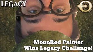 MonoRed Painter wins Legacy Challenge! | Legacy | MTGO