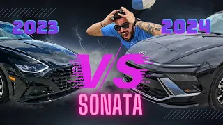 Sonata 2024 vs Sonata 2023 ¡nuevo diseño, nueva experiencia!