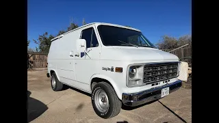 1978 and 1981 G10 G20 G30  Shorty Chevy van build.