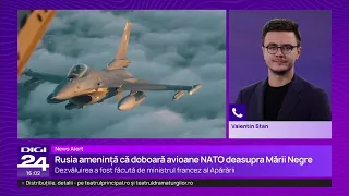 Rusia a amenințat că va doborî avioanele de patrulare ale Franței deasupra Mării Negre