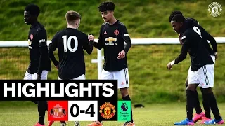 U18 Highlights | Sunderland 0-4 Manchester United | The Academy