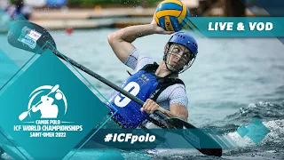 2022 ICF Canoe-Kayak Polo World Championships Saint Omer France / Medal matches