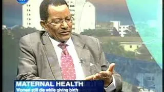 Prof. Joseph Karanja and Dr. Anne Kihara speaks about maternal health