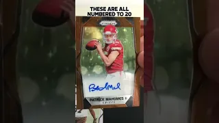 I pulled a MASSIVE Mahomes rookie before he was good...