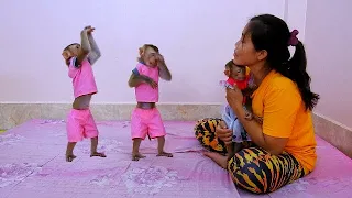 I'm Sorry, Mom! Sovan Standing Up Very Soundly Sad Sorry Mom For Being So Naughty&Playful On Sovanny