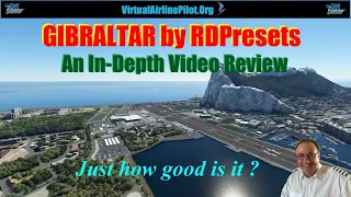 [MSFS2020] | GIBRALTAR INTERNATIONAL (LXGB), BRITISH OVERSEAS TERRITORY - RDPRESETS | A VIDEO REVIEW