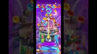BUBBLE WITCH 3 SAGA LEVEL 2646 ~ ONE STAR BOOSTER, NO HATS