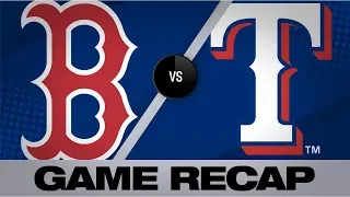 Martinez drives in 3 in Red Sox's 12-10 win | Red Sox-Rangers Game Highlights 9/24/19