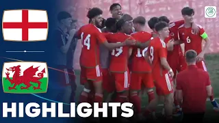 England vs Wales | Highlights | U19 European Championship Qualification 14-10-2023