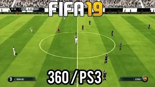 FIFA 19 - XBOX 360 - PLAYSTATION 3 (360/PS3) BARCELONA VS JUVENTUS GAMEPLAY EXCLUSIVA!!!