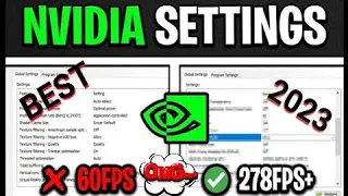 LA MEJOR CONFIGURACIÓN FPS BOOST PANEL CONTROL NVIDIA 📈✅ 2024
