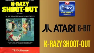 K-RAZY SHOOT-OUT on Atari 400 / 800