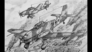 How to Draw a Junkers JU-87 Stuka