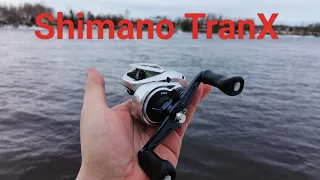 Shimano TranX катушка для биг бейтов