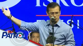 Mayor Isko pinatutsadahan ang mga katunggali sa miting de avance | TV Patrol