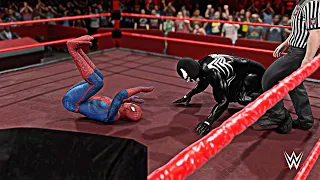 Spiderman vs Venom WWE-2K22 4K60FPS