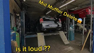 Mid Muffler Delete on my Chrysler 300c hemi