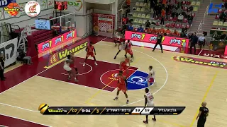 Joe Thomasson Assists in Hapoel Galil-Gilboa vs. Maccabi Rishon LeZion