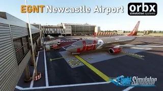 Microsoft Flight Simulator 2020 - ORBX Newcastle Airport EGNT