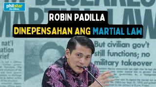 Robin Padilla sinasabing may maganda daw nagawa ang Martial Law