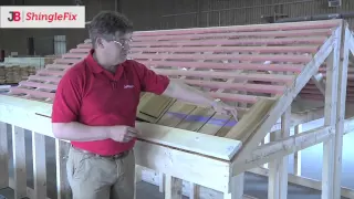 JB ShingleFix - Quick installation of cedar shingles