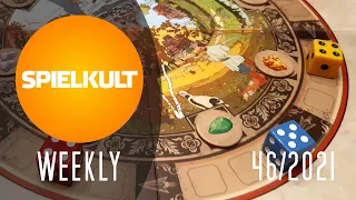 Weekly 46/2021 // Brettspiel-Reviews, Spieletreff, Preview