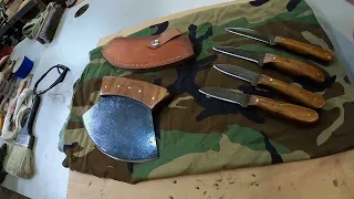 Finished knives !