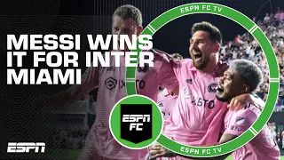 [FULL REACTION] Lionel Messi makes Inter Miami debut AND scores game-winning goal! 😱 | ESPN FC