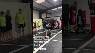 Training Day-Anti grappling-Part 2 - Short frame #combatsports #mma #ufc #boxing #instructional