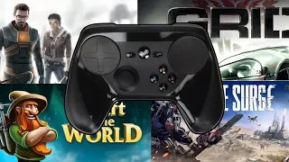 Тестим steam controller по-нубски.