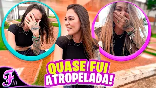 QUASE FUI ATROPELADA NESSE VÍDEO!😱😰 - Fran Japa