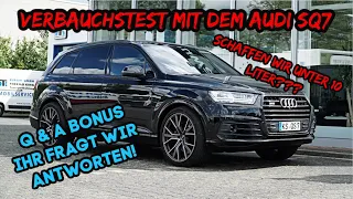 Audi SQ7 Verbrauchstest I Wie wenig kann ein V8 Diesel verbauchen? Bonus Q&A!
